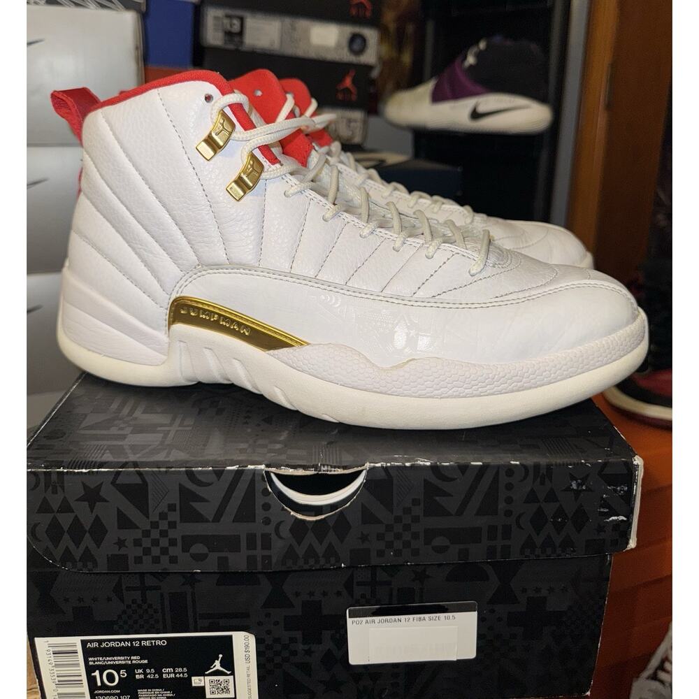 Air Jordan 12 Retro FIBA Men’s 10.5